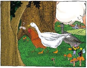 原版美国少儿英语:08.RED HEN’S NEST