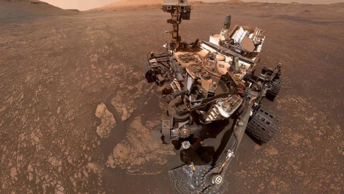 美国宇航局的好奇号探测器在火星上发现粘土矿物
