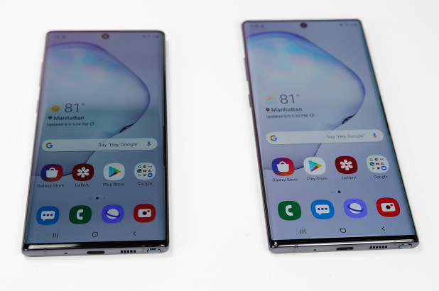 三星发布新款超大型Galaxy 10手机